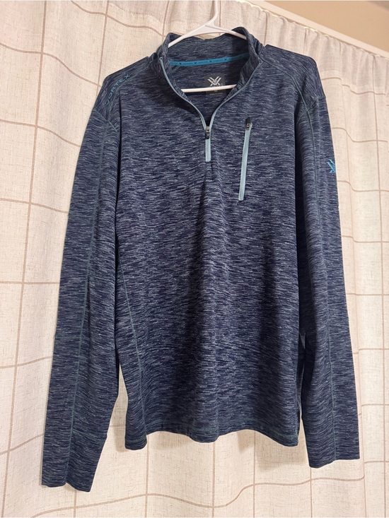 Vortex Other - Vortex Men’s Navy Heather Quarter-Zip Pullover